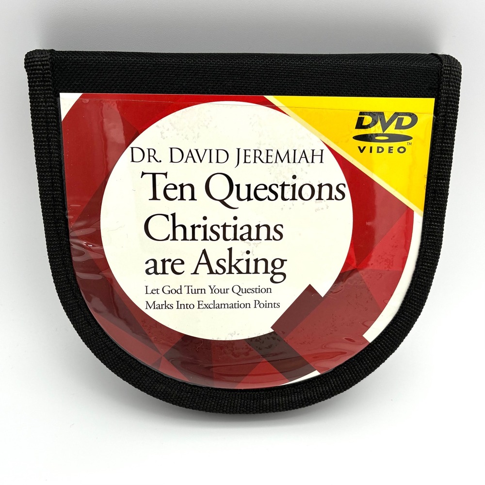 Ten Questions Christians Are Asking 10-Disc DVD Set Dr David Jeremiah Pastor